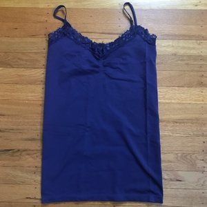 Attention purple tank top size S/M